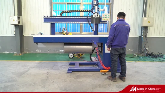 Automatic Arc TIG MIG Longitudinal Seam Welding Machine